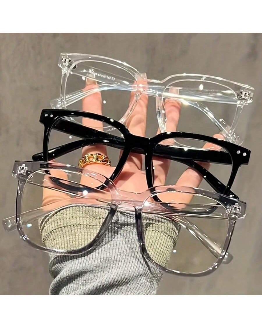 AliExpress 3-Pack Square-Frame Blue Light Glasses