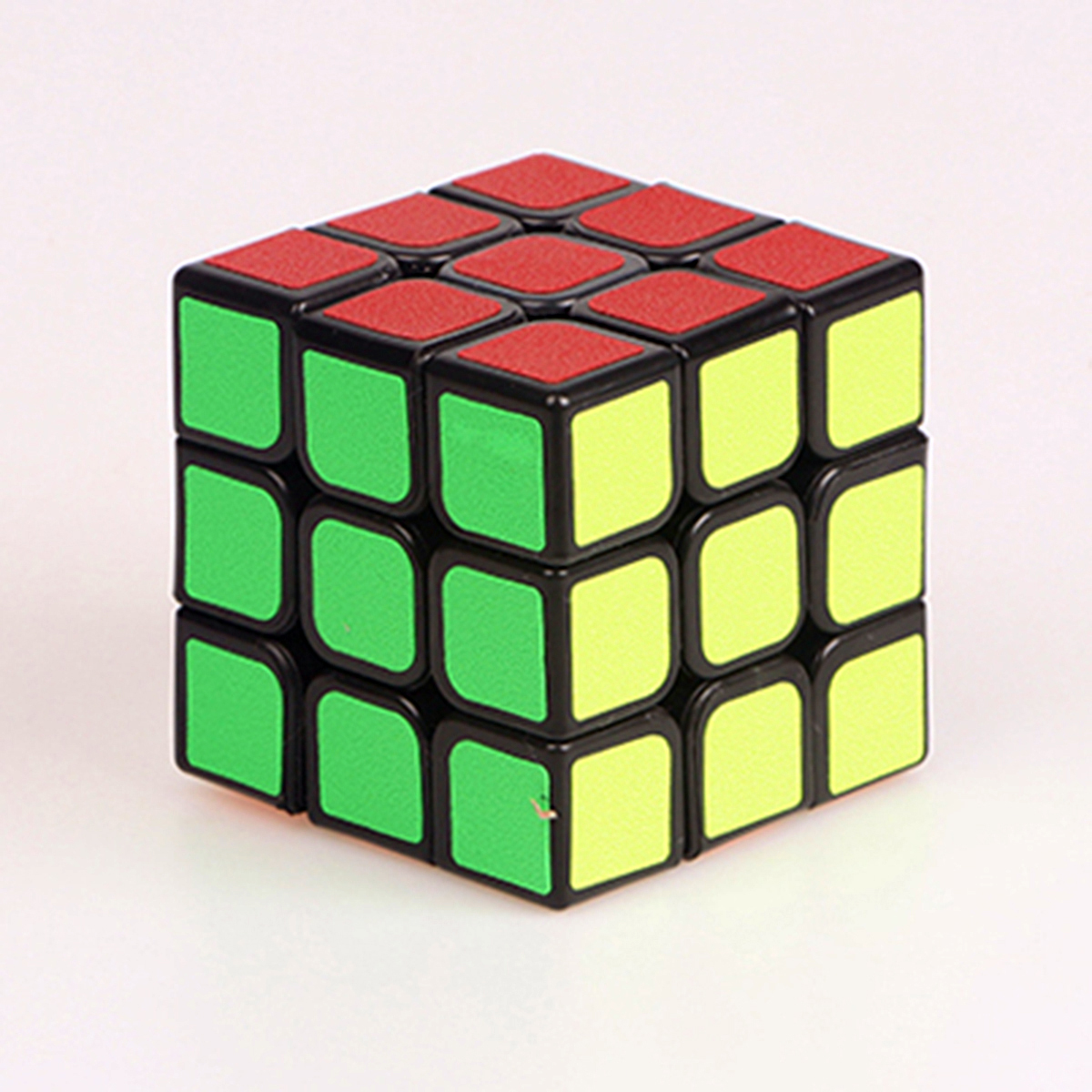 AliExpress 3x3x3 3D Fun Stress Relief Brain Boosting Puzzle Professional Smooth Speed Game Color Blocking Children's Toy Gift