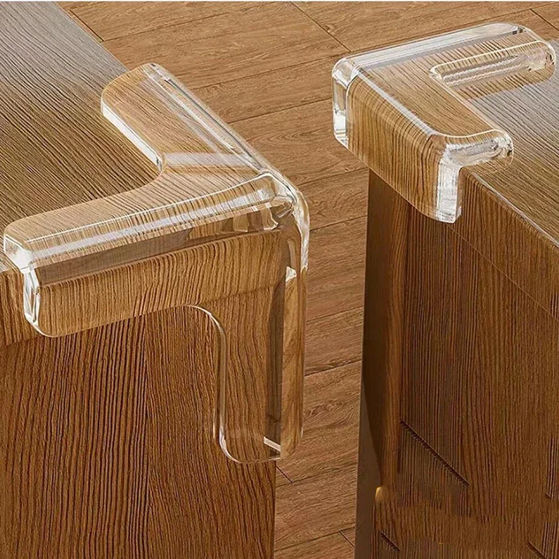 AliExpress 4/10pcs Children Anti Collision Corner Edge Protection Guards Baby Safety Corner Silicone Protector Table Soft Transparent