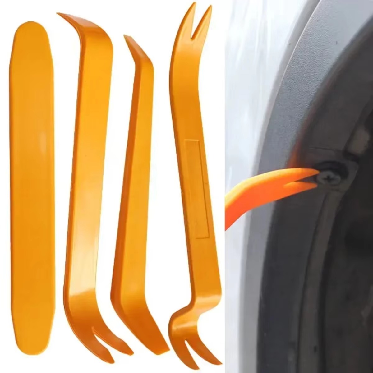 AliExpress 4/1pcs Car Door Clip Disassembly Tools Set DVD Stereo Refit Kits Interior Plastic Trim Panel Removal Tool Uses For Auto Parts