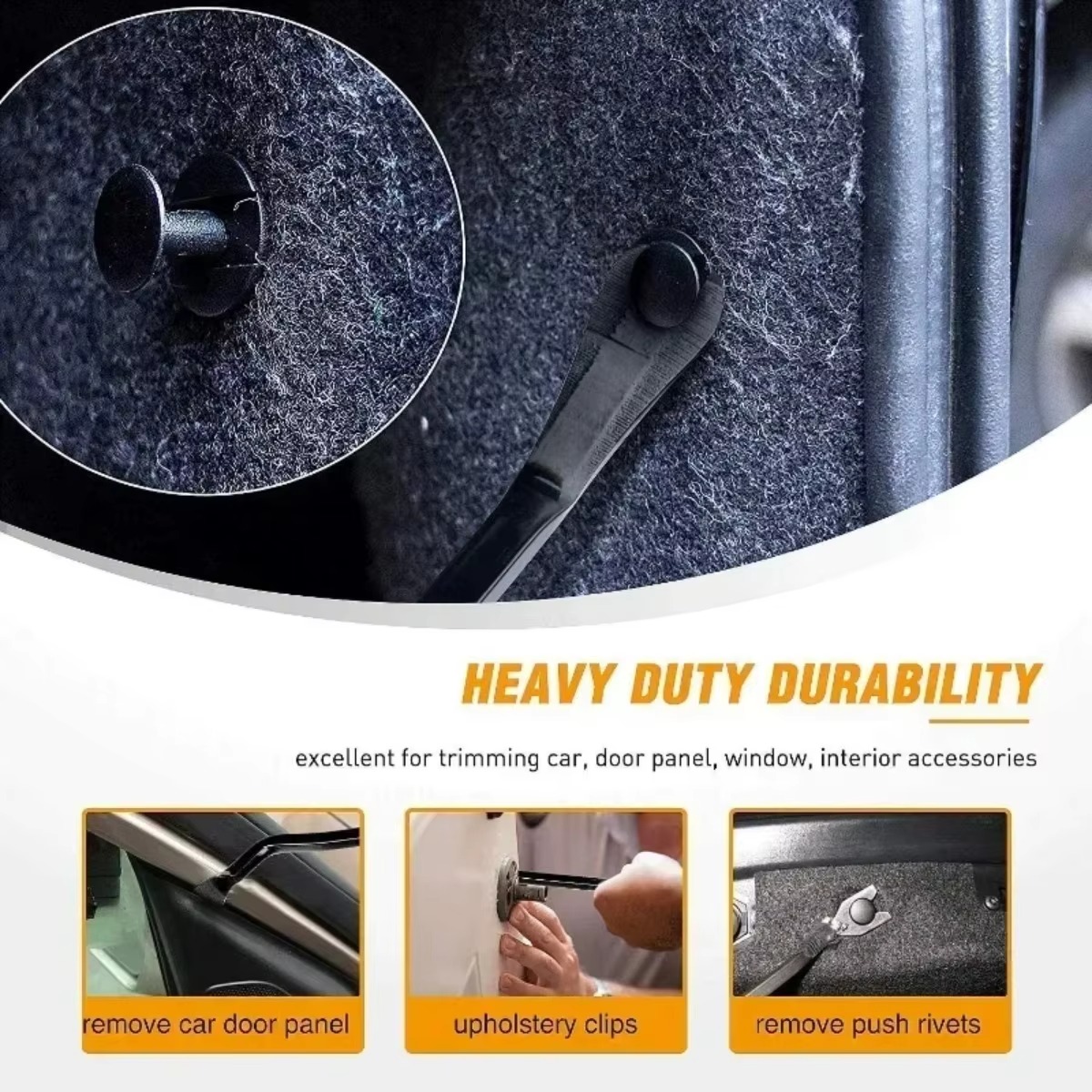 AliExpress 4/1pcs Car Door Clip Disassembly Tools Set DVD Stereo Refit Kits Interior Plastic Trim Panel Removal Tool Uses For Auto Parts, view 5