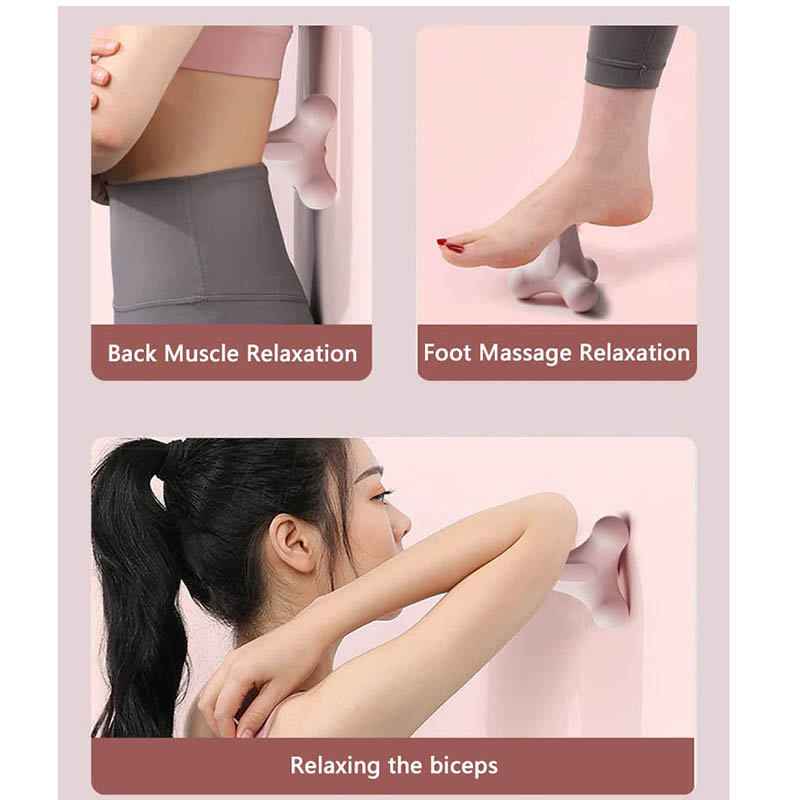 AliExpress 4 Corner Fascia Massage Ball Muscle Relief Tool For Neck Shoulder Back Waist Foot Yoga Fitness Relaxation Meridian Fitness Ball, view 2