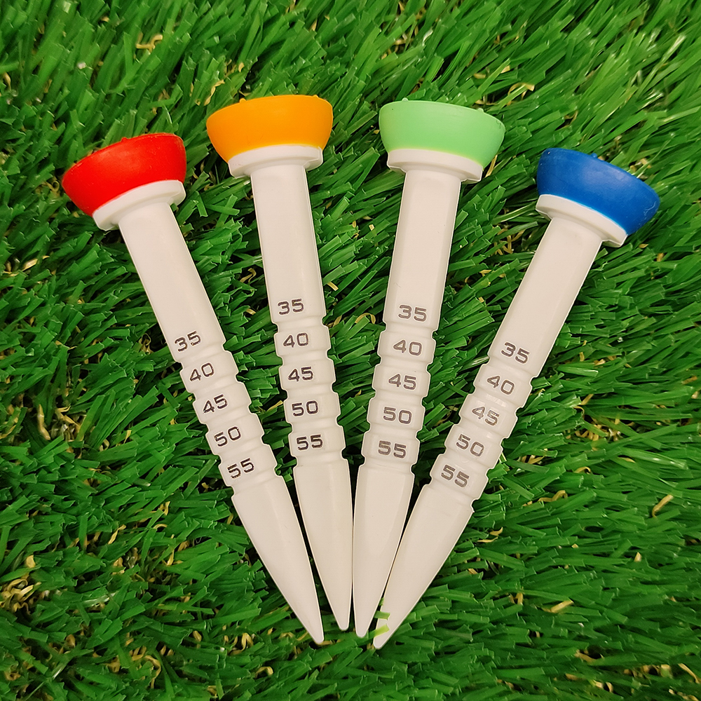 AliExpress 4 Pcs 33-55mm Adjustable-height Golf Tee Training Accessories, view 2