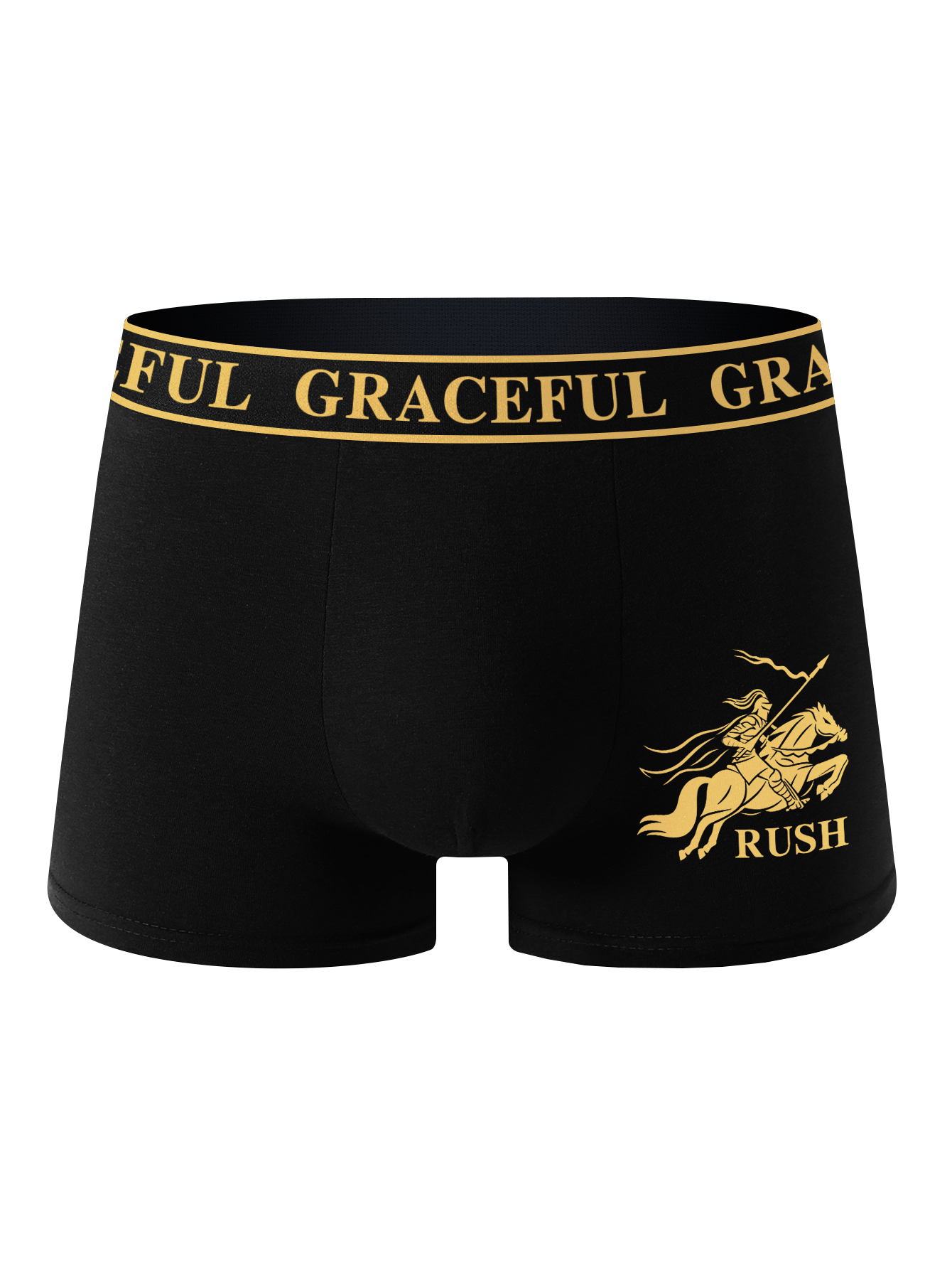 AliExpress 4 Piece Men's Underwear Soft Breathable Comfortable Men's Boxer Briefs High-end Black Casual Sports High Quality Men's Pants, view 2