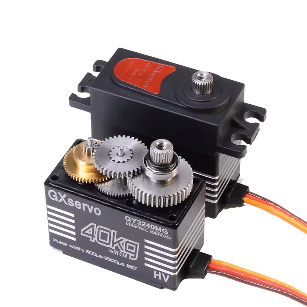 AliExpress 40/35/30KG Torque Digital Servo motor Waterproof 180 Degree Metal Gear RC Servo for 1/8 1/10 RC Crawler Car Boat DIY, view 3