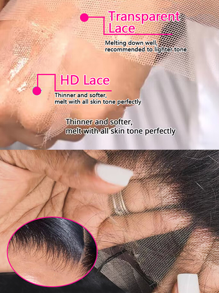 AliExpress 40 46 Inch 200 Density Frontal Wig For Black Women Brazilian Wigs Human Hair 5x5 Bone Straight HD Transparent Lace Front Wigs, view 5