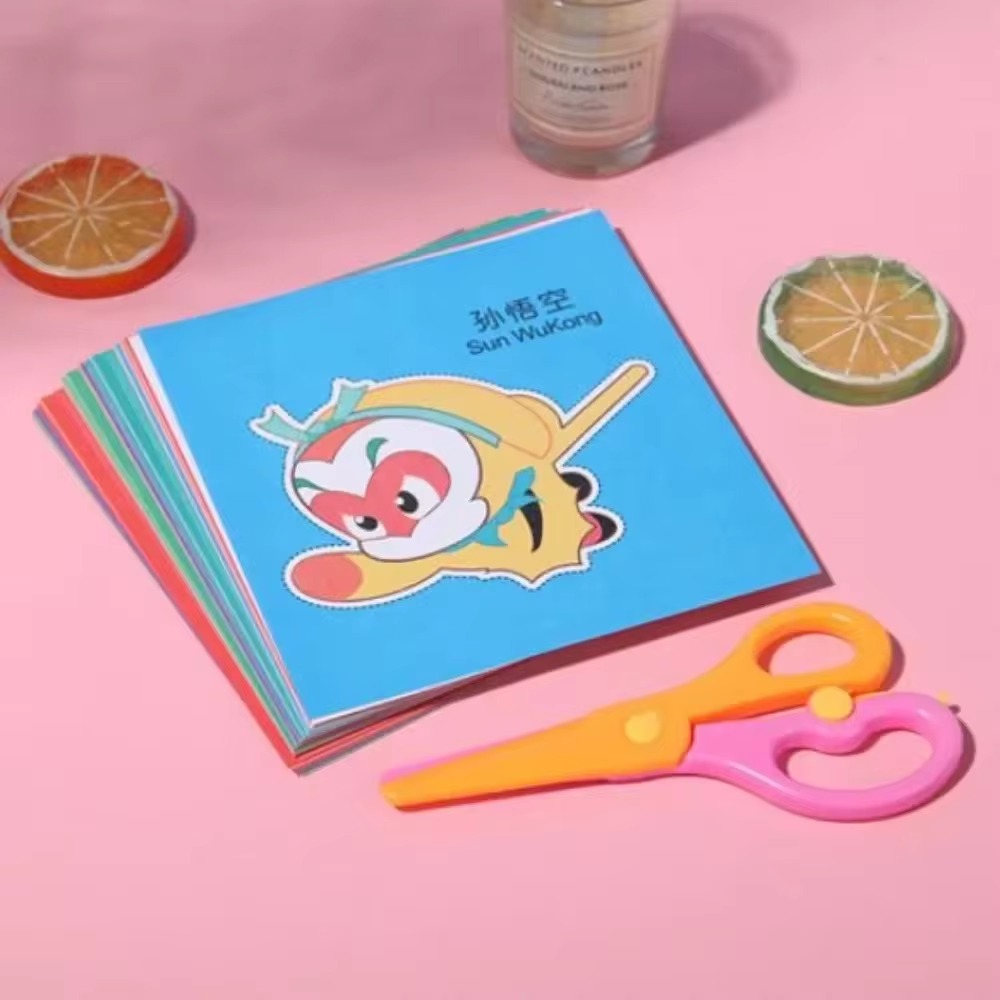 AliExpress 48Pcs Handmade Paper Cut Book Kids Craft Toys DIY Cartoon Scrapbooking Paper Art Toys Kids Learning Toys for Children Gifts, view 6