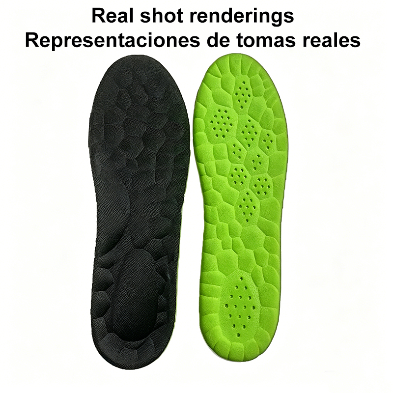 AliExpress 4D PU Shock-Absorbing Sports Insoles, view 6
