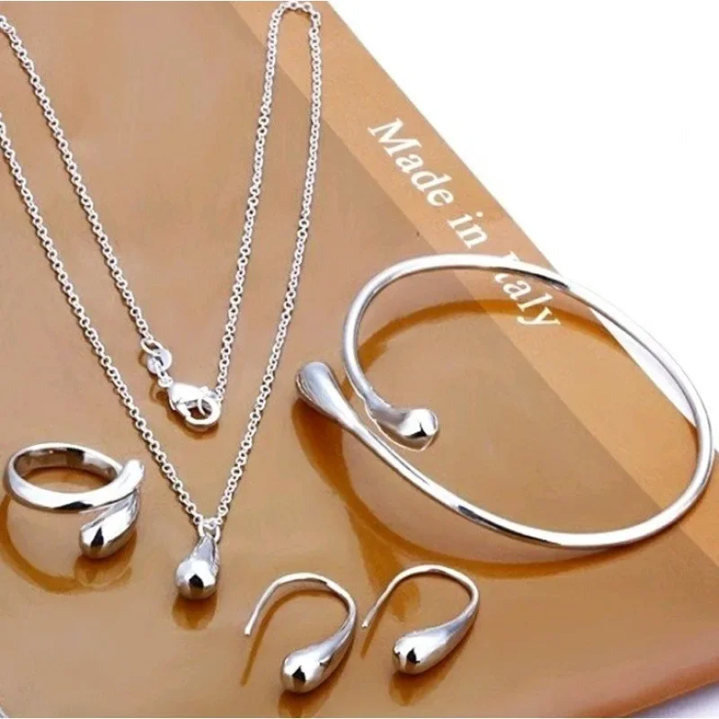 AliExpress Teardrop Ring, Necklace, Bracelet and Earring Set