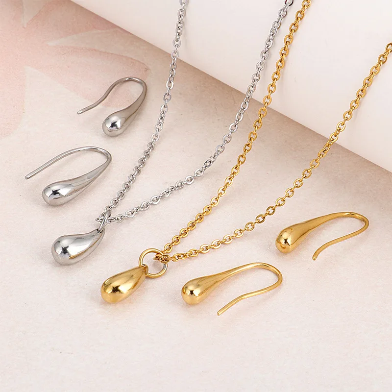 AliExpress Teardrop Ring, Necklace, Bracelet and Earring Set, view 3