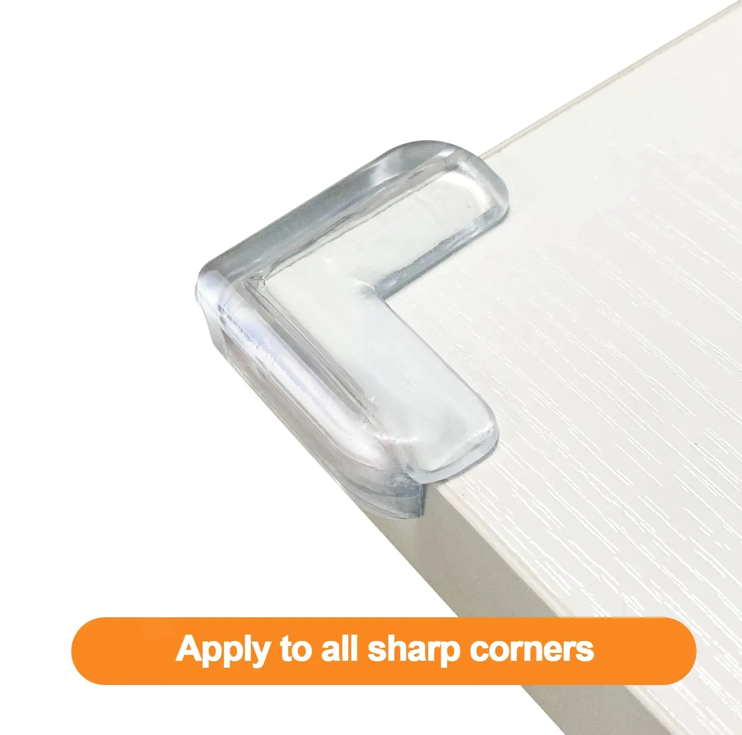 AliExpress 4Pcs/10PCS Children Baby Safety Silicone Protector Table Corner Edge Protection Cover Children Anticollision Edge Guards, view 2