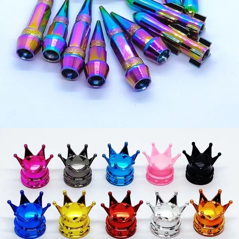 AliExpress 4pcs Aluminum Or Plastic Car Motorcycle Bike Truck Wheel Tire Valve Dustproof Valve-cap Cover Rim Valve Stem Cap Tornasol color