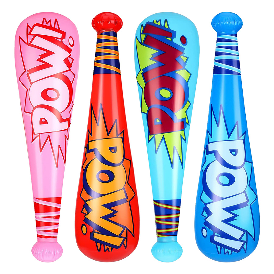 AliExpress 4pcs Colorful Paw Inflatable Baseball Toy Inflatable Suitable For Summer Pool Baseball Theme Birthday Party Gifts