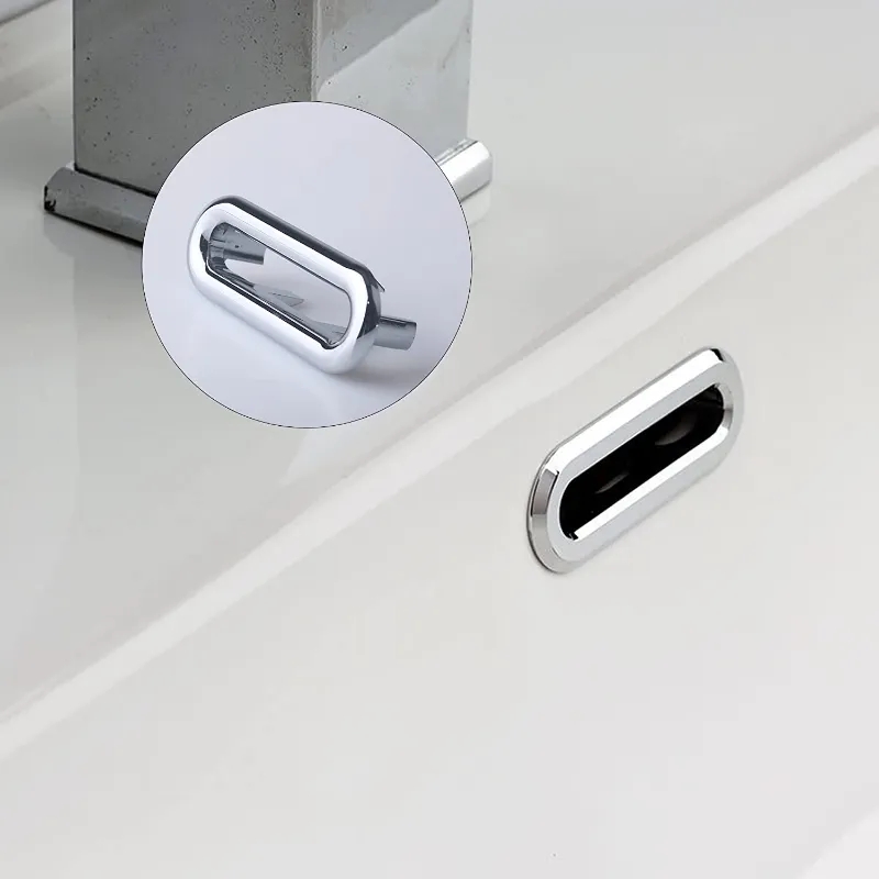 AliExpress 4-Piece Circular Basin Overflow Hole Covers, view 4