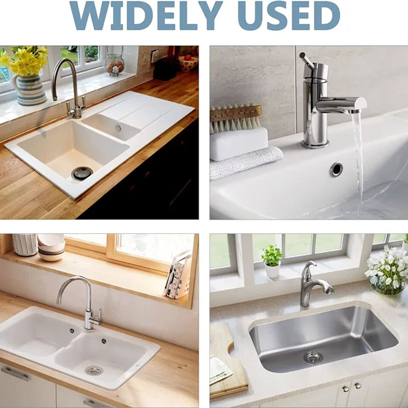 AliExpress 4-Piece Circular Basin Overflow Hole Covers, view 6