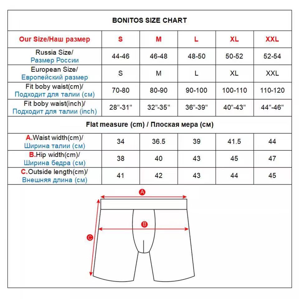 AliExpress 4pcs Long Boxers for Men Underwear Plus Size Men's Panties Sexy Long Leg Underpants Cotton Mens Boxer Shorts Fashion Male Trunk, view 6