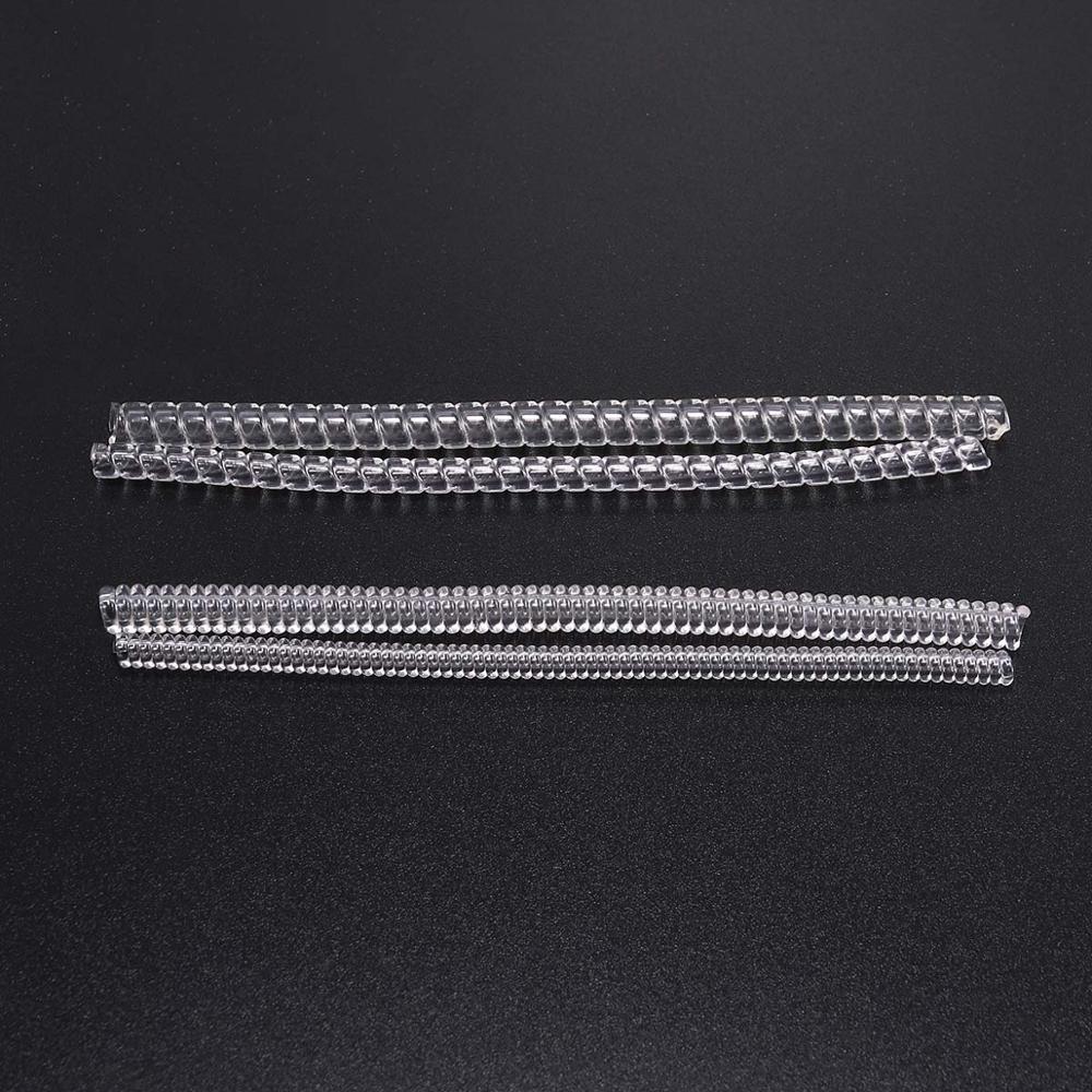 AliExpress 4-Piece Clear Spiral Ring Size Adjusters, view 5