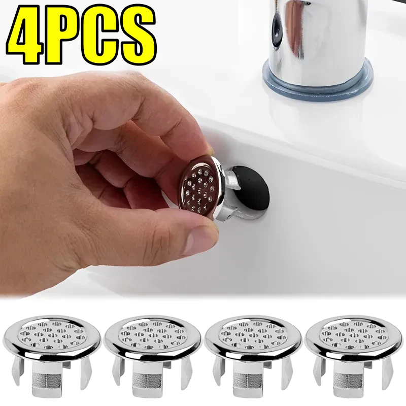 AliExpress Chrome Basin Sink Overflow Cover Rings (4-Pack)