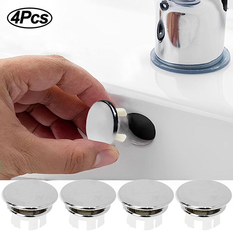 AliExpress Plastic Sink Overflow Cover Rings (4-Pack)