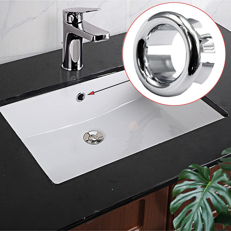 AliExpress Plastic Sink Overflow Cover Rings (4-Pack), view 4