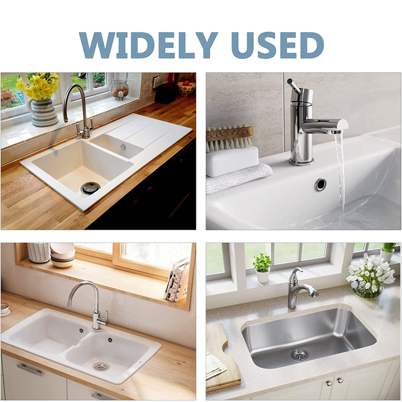 AliExpress Plastic Sink Overflow Cover Rings (4-Pack), view 6