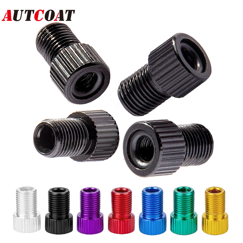 AliExpress 4Pcs Presta Valve Adapter - Convert Presta to Schrader - French/UK to US - Inflate Tire Using Standard Pump or Air Compressor