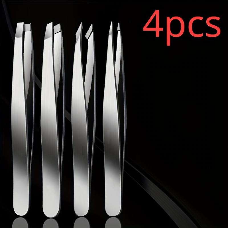 AliExpress Professional Tweezers Set with Storage Bag (4-Piece), view 5