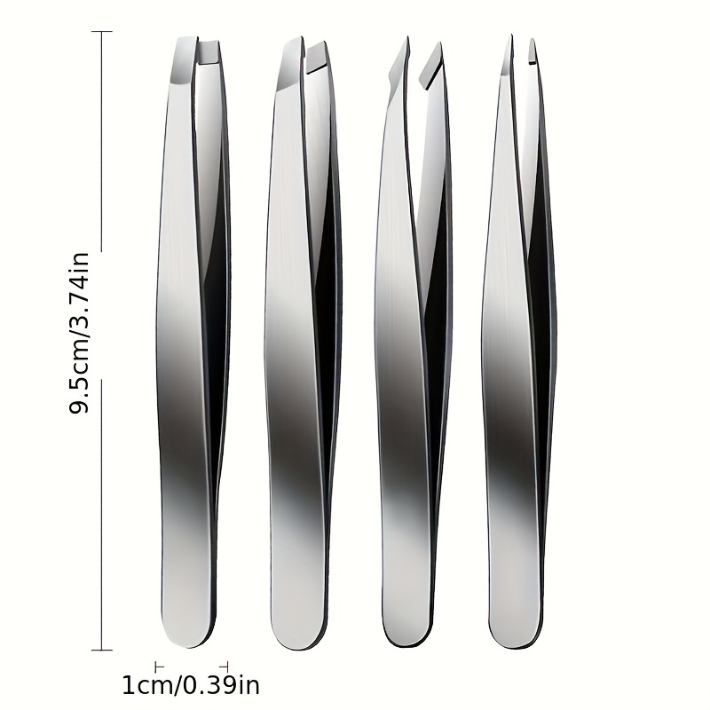 AliExpress Professional Tweezers Set with Storage Bag (4-Piece), view 6