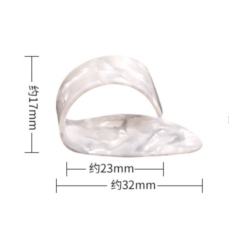 AliExpress 4PCS Right Hand Thumb Finger Guitar Picks Right Set of Fingernails Fingerstyle Pain Prevention Finger Forefinger, view 3