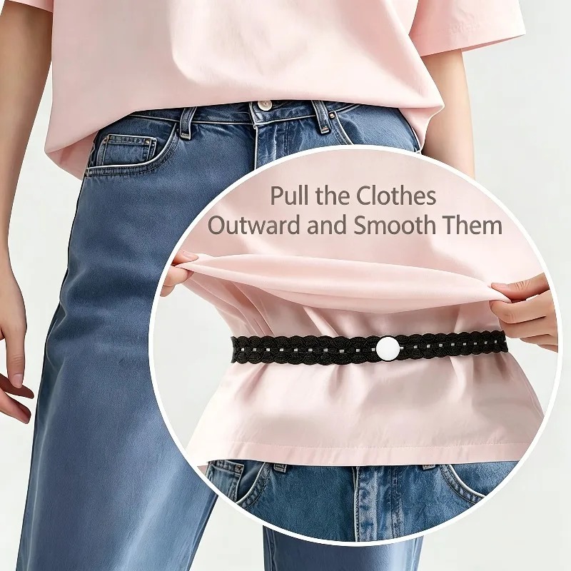 AliExpress Lace Trim Hem Strap and Button Set (4-Piece)