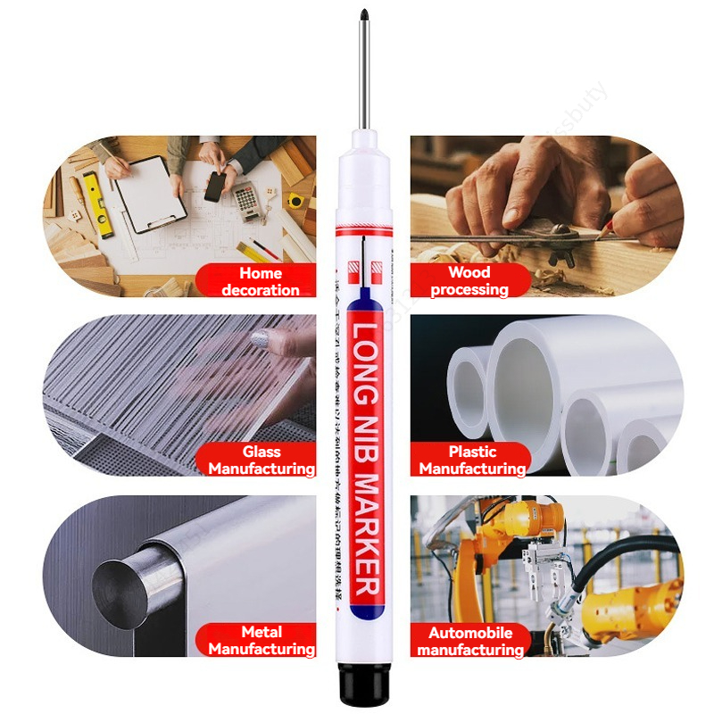 AliExpress Deep Hole Long Nib Markers (20mm, 4-Piece), view 3