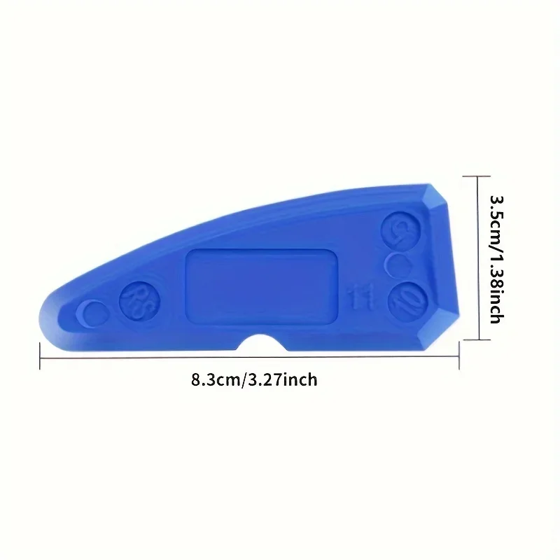 AliExpress 4pcs Silicone Glass Cement Scraper Sealant Grout Remover Tool Home Finishing Caulking Tools Home Cleaning Hand Spatula Tool, view 4
