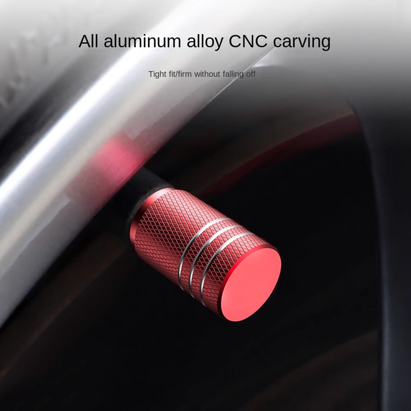 AliExpress 4pcs Universal Car Wheel Tire Valve Stem Caps Dust Covers Aluminum Tire Wheel Stem Air Valve Cap Car Accessories, view 2