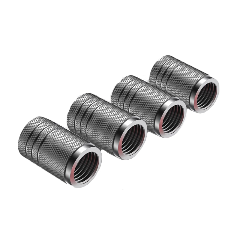 AliExpress 4pcs Universal Car Wheel Tire Valve Stem Caps Dust Covers Aluminum Tire Wheel Stem Air Valve Cap Car Accessories, view 5