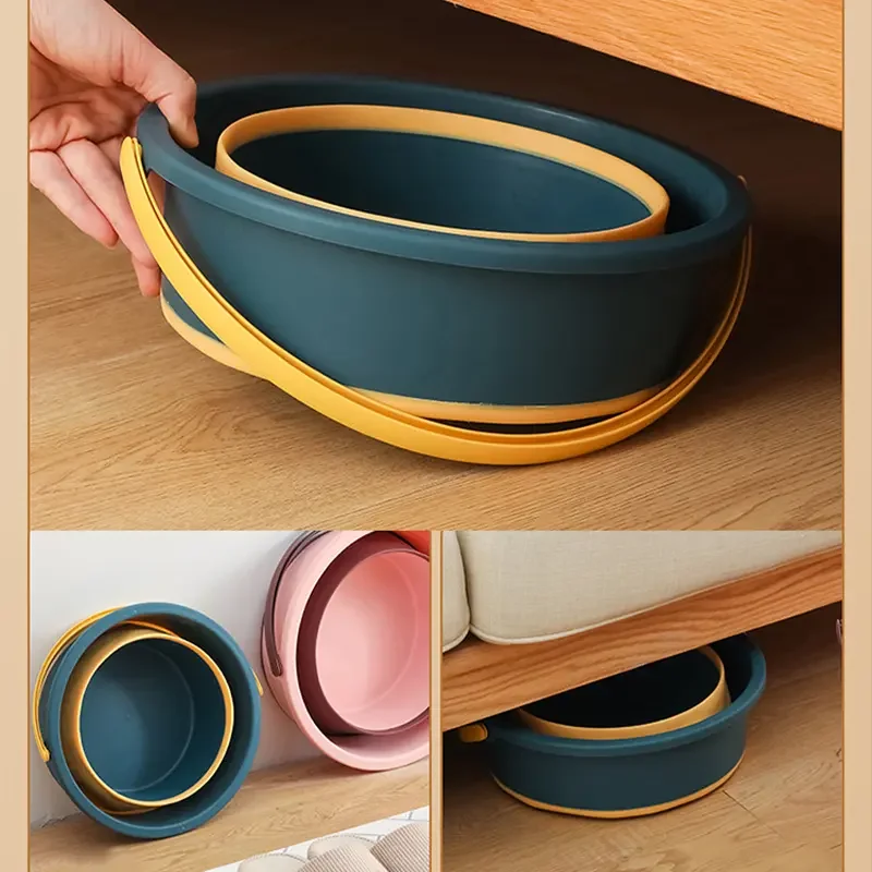 AliExpress Collapsible Silicone Bucket (5L, 10L, 17L), view 3