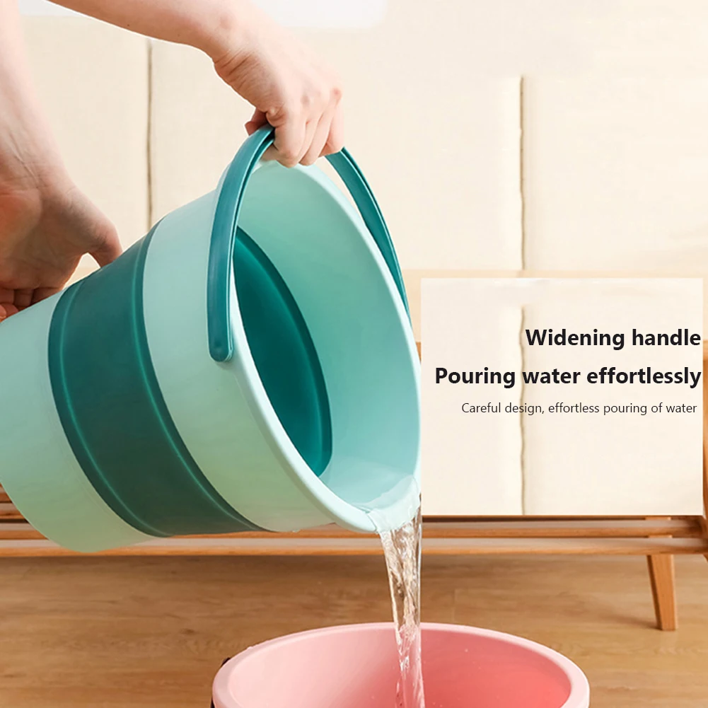 AliExpress Collapsible Silicone Bucket (5L, 10L, 17L), view 6