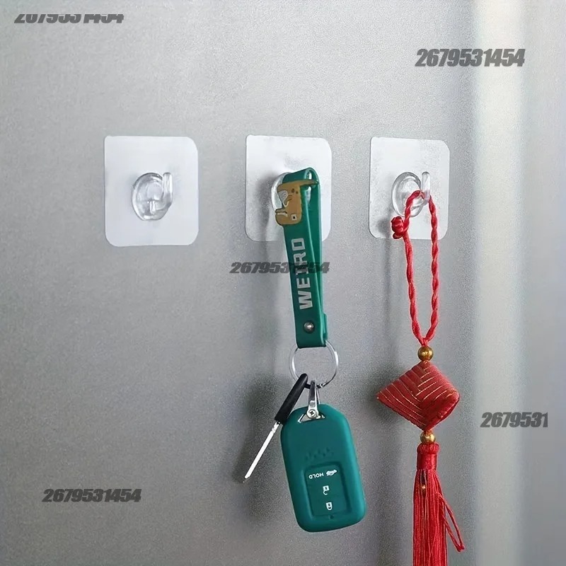 AliExpress Self-Adhesive Transparent Wall Hooks, view 6