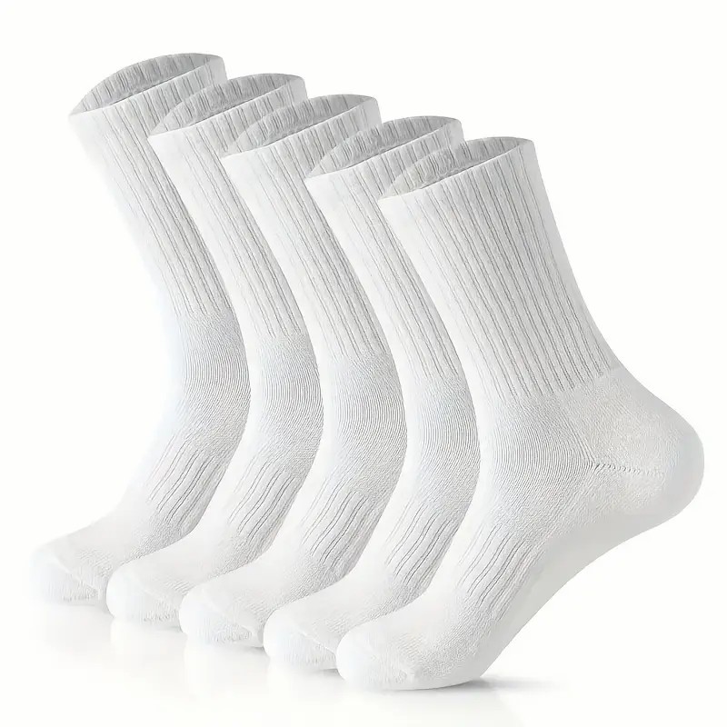 AliExpress Solid Color Round Neck Sports Socks, view 2