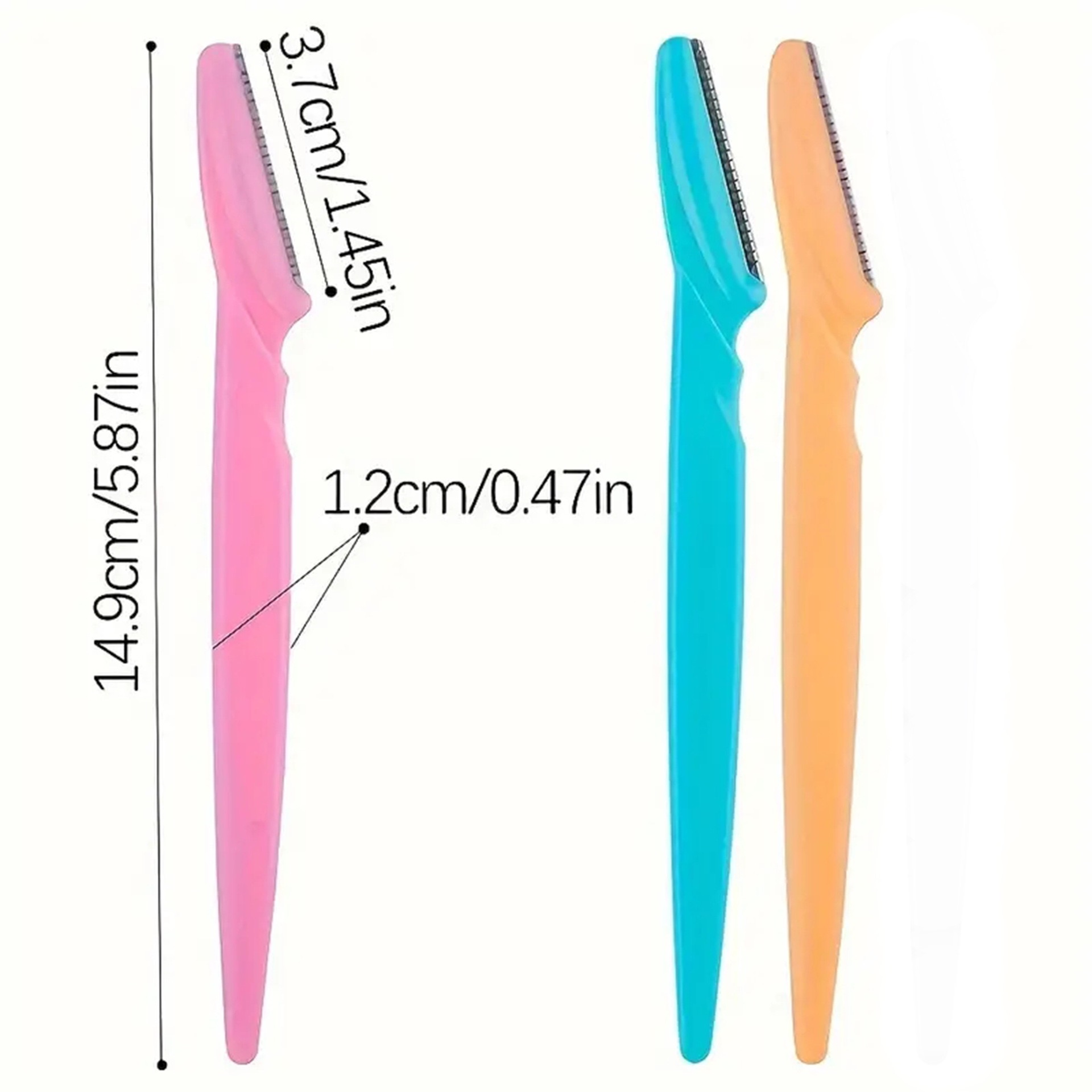 AliExpress Eyebrow and Face Razors with Covers for Women and Men, view 6