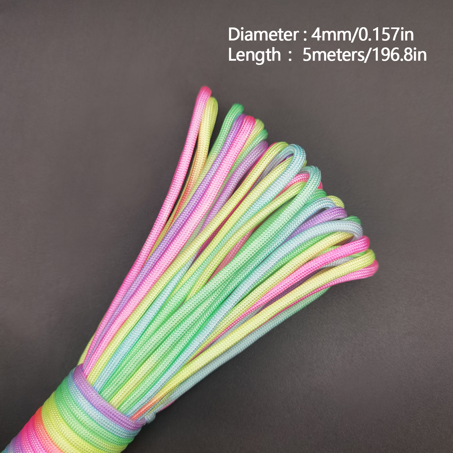 AliExpress Rainbow 7-Strand Parachute Cord (5 to 31 m), view 6