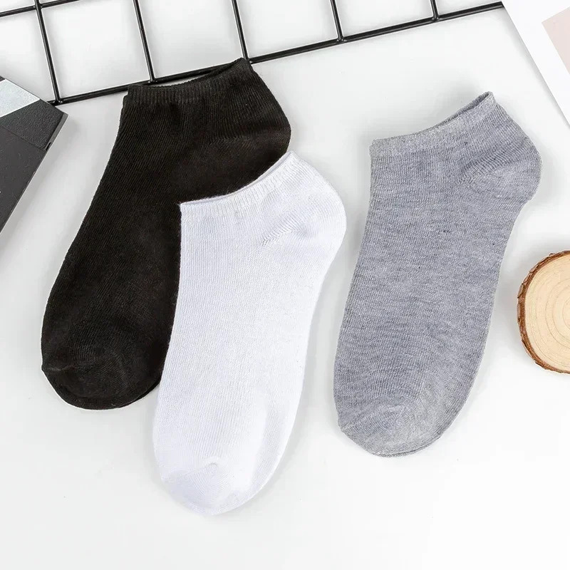 AliExpress Unisex Cotton Ankle Socks (5 or 10-Pair), view 4