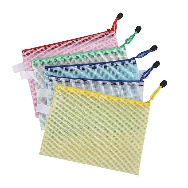 AliExpress Mesh Zipper Document Pouches (A4, A5, A6), view 4