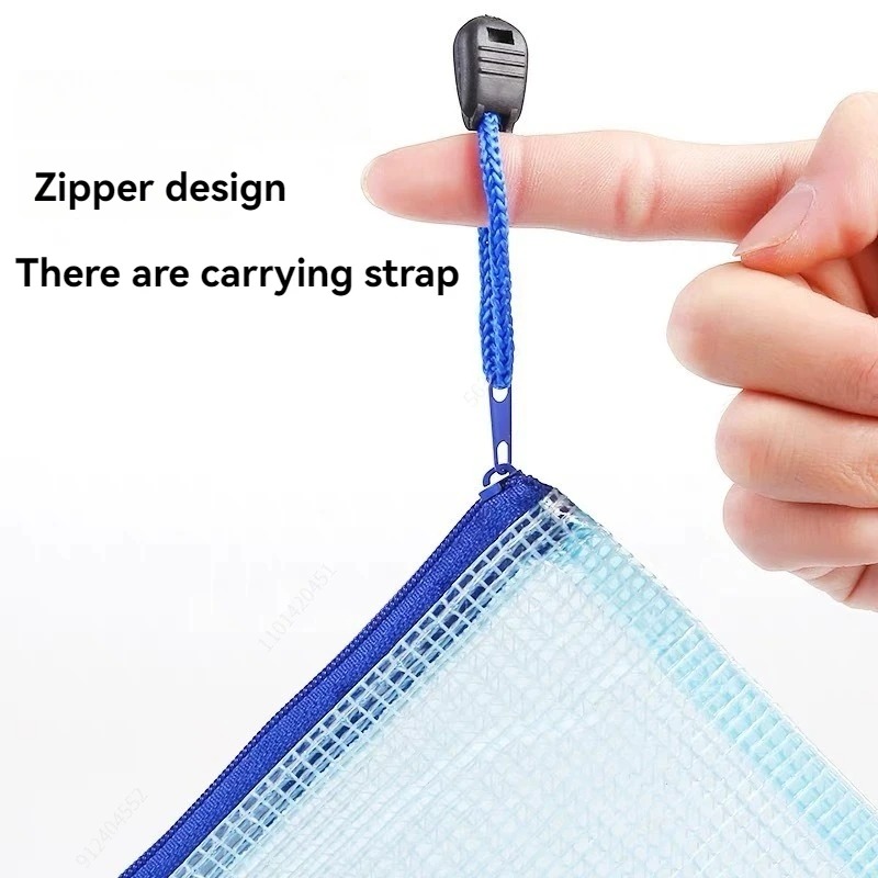AliExpress Mesh Zipper Document Pouches (A4, A5, A6), view 5
