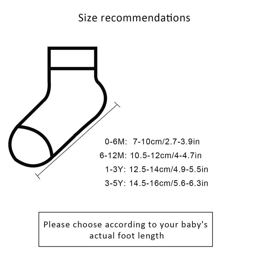 AliExpress 5/10Pairs Baby Socks Toddler Soft Comfortable Breathable All-Season Cartoon Bear Pattern Kids Footwear, view 6