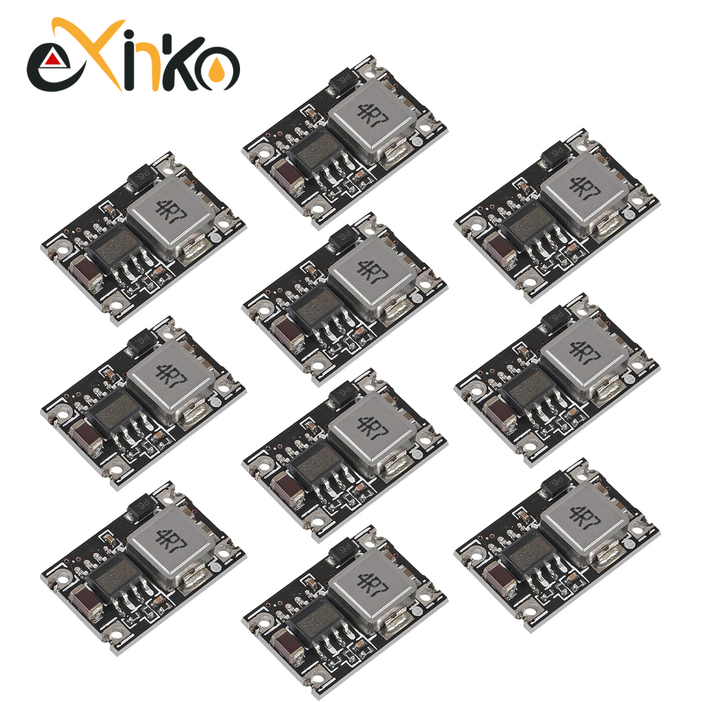 AliExpress 5/10pcs DC-DC Buck Converter Step Power Supply Module 5V-30V To 3.3V 5V 9V 12V 3A Voltage Regulator for Car Motorcycle Battery, view 2