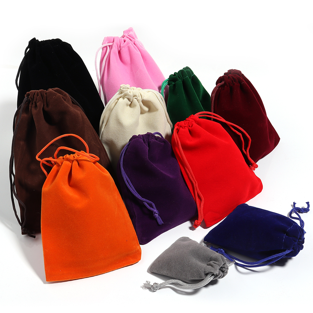 AliExpress Velvet Drawstring Gift and Jewelry Pouches, view 2