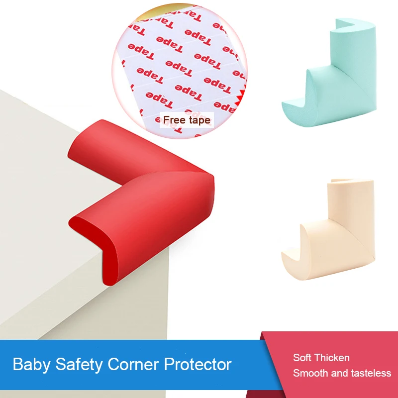 AliExpress 5/10Pcs Soft Edge Safety Corners for Toddlers And Infants Home Furniture Protector Table Guards Infant Protection, view 3