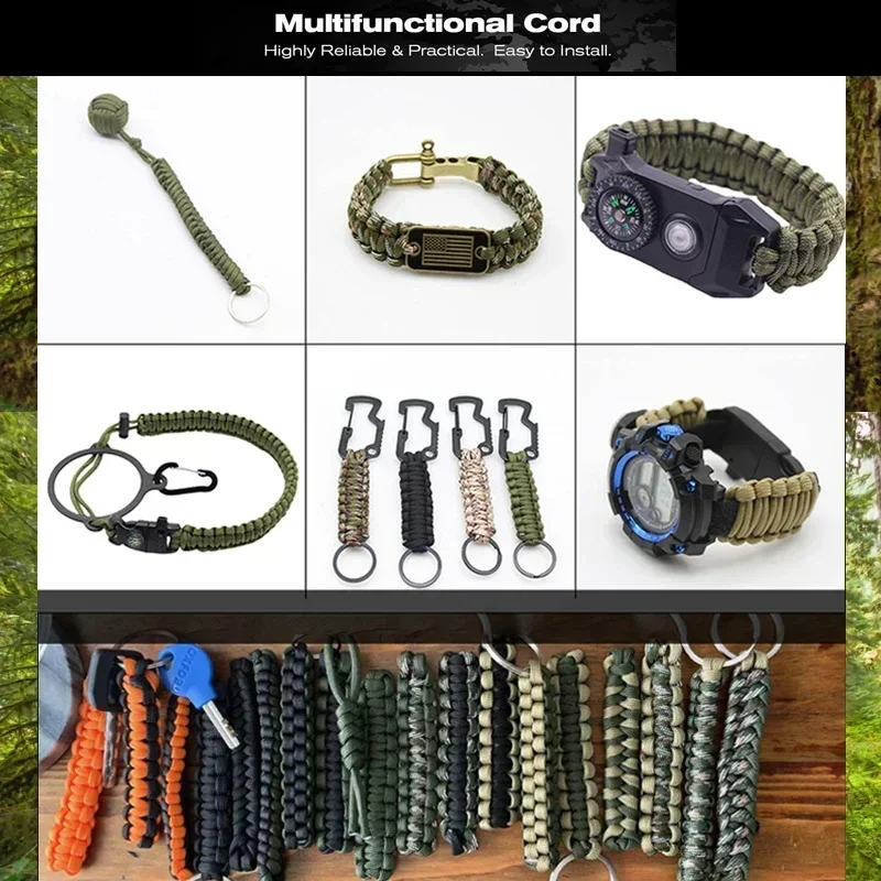 AliExpress 7-Strand 550 Paracord Rope (4mm), view 2