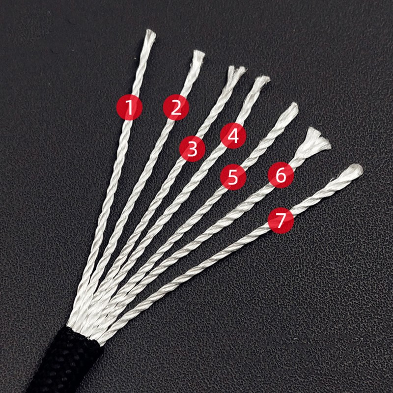 AliExpress 7-Strand 550 Paracord Rope (4mm), view 5