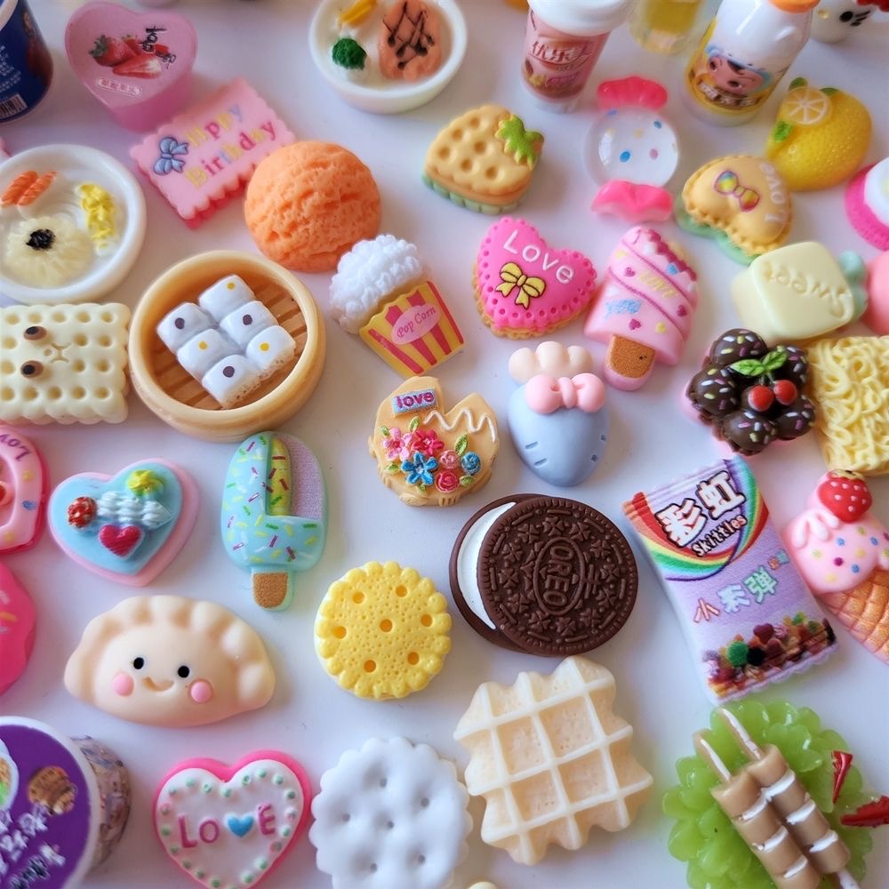 AliExpress 5/20/40pcs Mini Food Beverage Accessories Mini Blind Box House Kitchen Decoration Creative Party Blind Bag Children's Toy Gifts, view 6